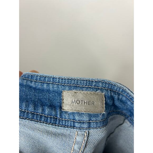 Mother the Double Zip Dazzler Ankle Jeans Were All in this Together Wash 25 - Picture 6 of 11